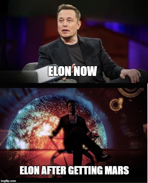 elon musk illusive man - Elon Now Elon After Getting Mars