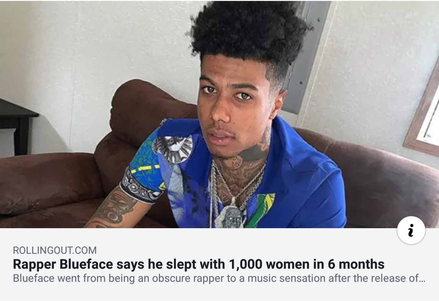 bluefacebleedem instagram - Rollingout.Com Rapper Blueface says he slept with 1,000 women in 6 months Blueface went from being an obscure rapper to a music sensation after the release of...