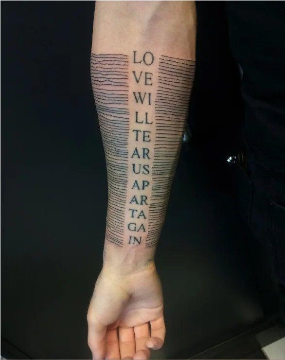 joy division tattoo