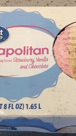 apolitan y Fleet Strawberry, Vanilla and Chocolate T8 Fl Oz 1.65 L