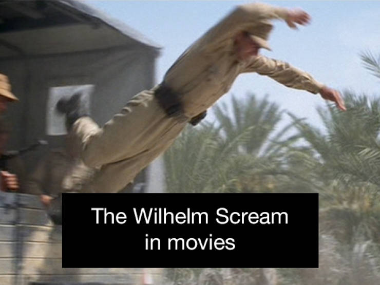 photo caption - The Wilhelm Scream in movies