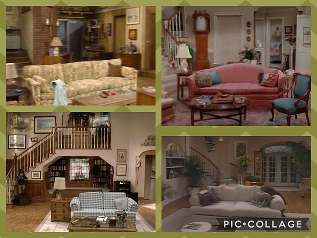 90s nostalgia sitcom living rooms