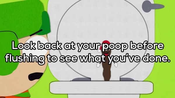 mr hankey the christmas poo - Look back at your poop before flushing to see what you've done.