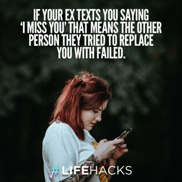 annie spratt - If Your Ex Texts You Saying I Miss You' That Means The Other Person They Tried To Replace You With Failed. Lifehacks