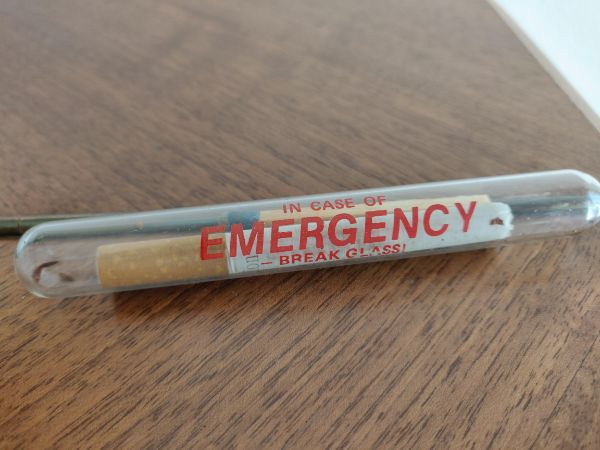 pen - In Case Of Emergency Break Glass