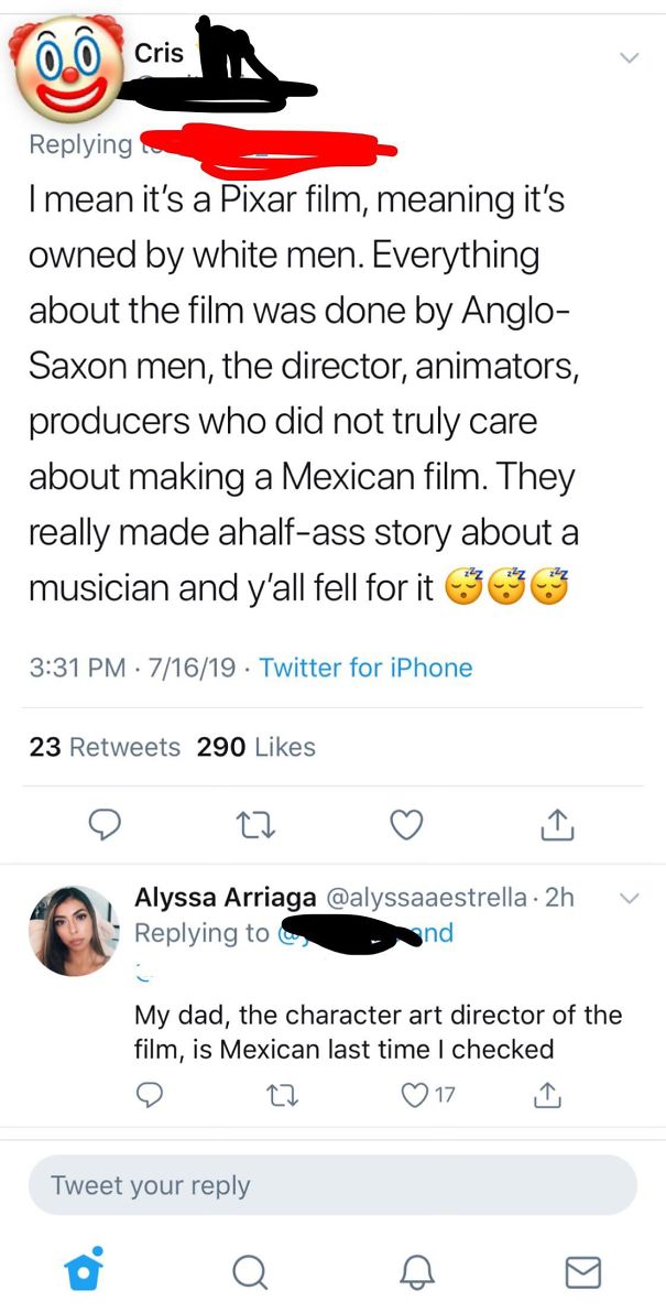 ass meaning - I mean it's a Pixar film, meaning it's owned by white men. Everything about the film was done by Anglo Saxon men, the director, animators, producers who did not truly care about making a Mexican film. They really made ahalfass sto