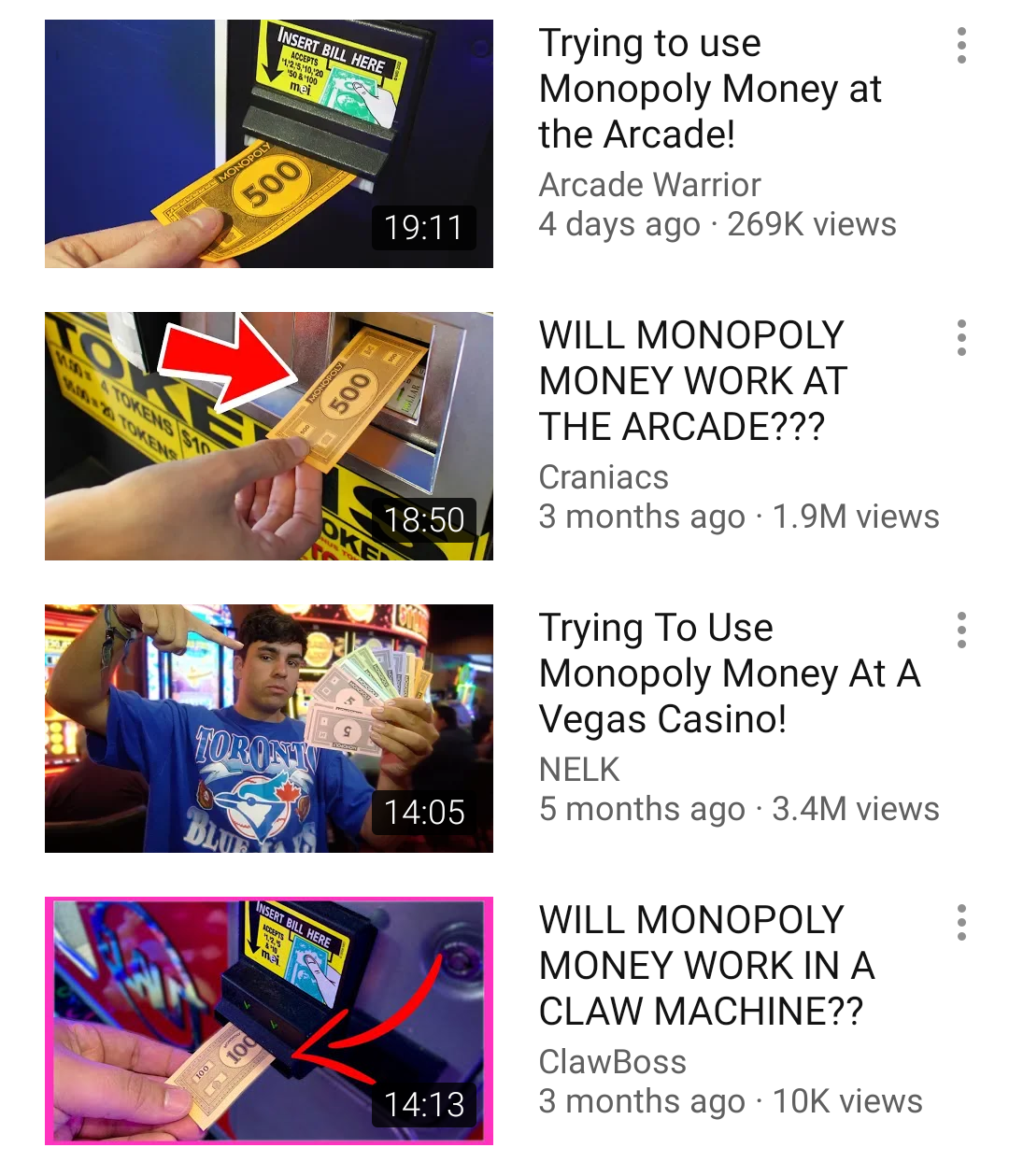 display advertising - Trying to use Monopoly Money at the Arcade! Arcade Warrior 4 days ago views 500 Will Monopoly Money Work At The Arcade??? Craniacs 3 months ago 1.9M views Trying To Use Monopoly Money At A Vegas Casino! Nelk 5 months ago 3.4M views W