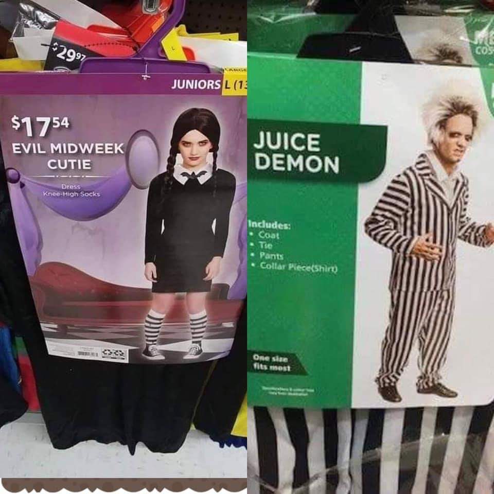 knock off halloween costumes - $2997 Juniors L 1 $1754 Evil Midweek Cutie Juice Demon Dress KneeHigh Socks Includes Coat Pants Collar Pieceshim fits most