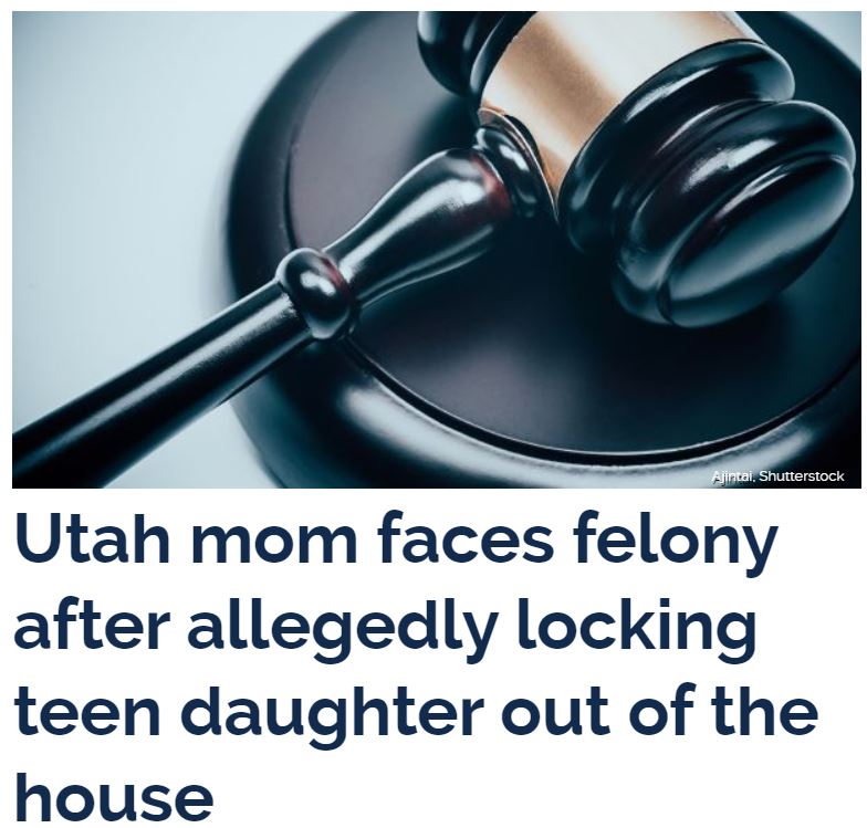height restriction sign - Ajintai, Shutterstock Utah mom faces felony after allegedly locking teen daughter out of the house