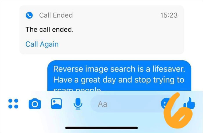 without you one minutes feels like an hour - Call Ended The call ended. Call Again Reverse image search is a lifesaver. Have a great day and stop trying to coamnanla O0 Aa