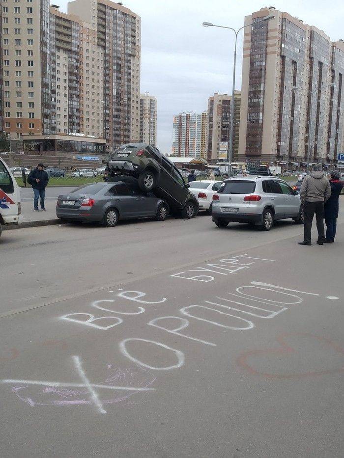 Russia Parking Sign