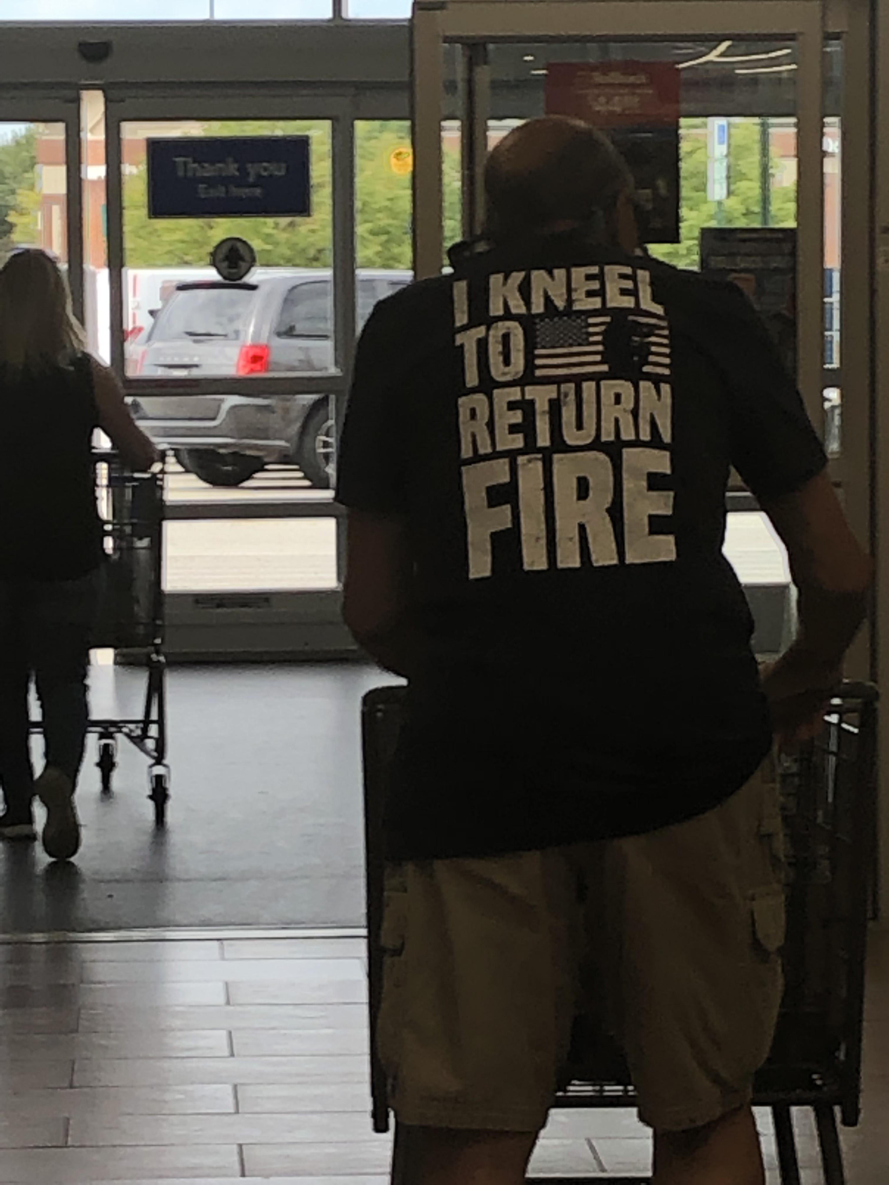 standing - Kneel To Return Fire