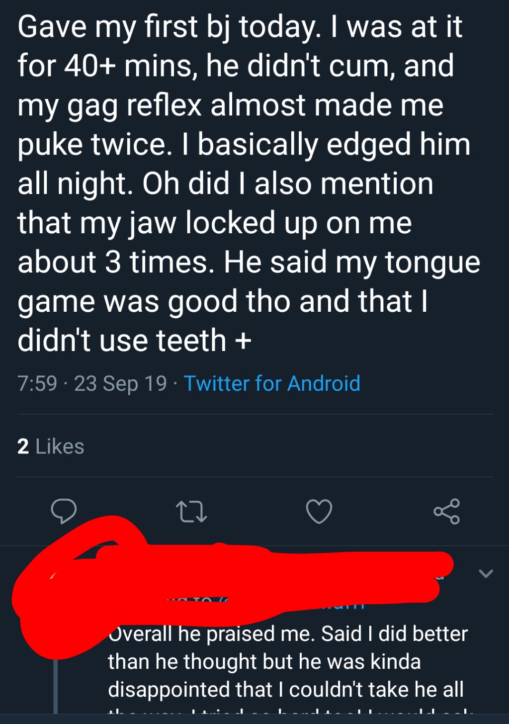 sex memes - I was at it for 40 mins, he didn't cum, and my gag reflex almost made me puke twice. I basically edged him all night. Oh did I also mention that my jaw locked up on me about 3 times. He said my tongue game