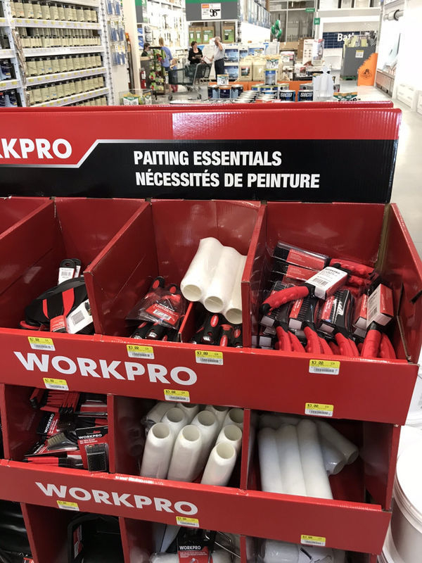 random retail - Kpro Paiting Essentials Necessites De Peinture Workpro Workpro