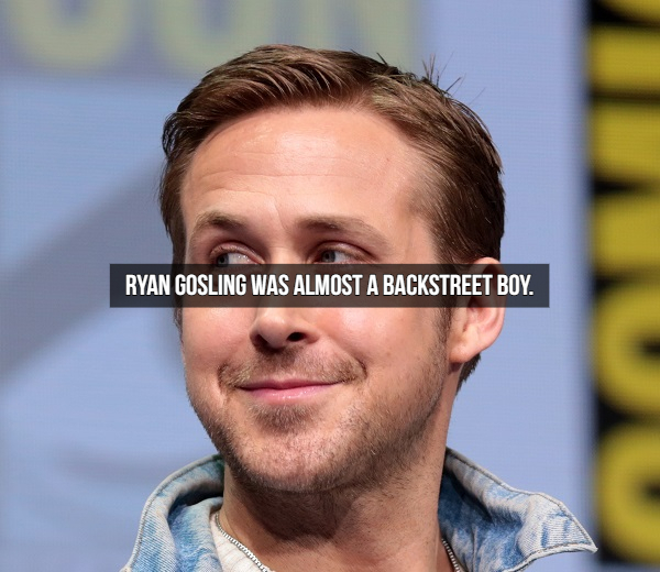 ryan gosling the notebook - Ryan Gosling Was Almost A Backstreet Boy.