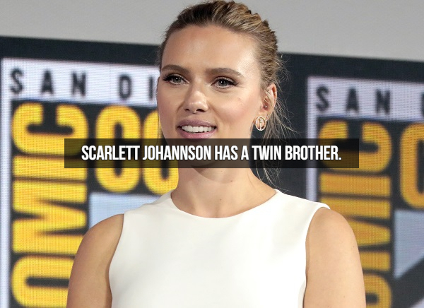scarlett johansson pictures 2019 - In Scarlett Johannson Has A Twin Brother.