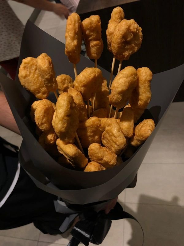 bouquet of nuggets