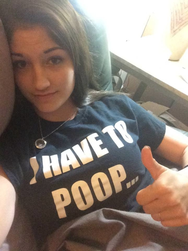 selfie - 2 Have Tp Poop.