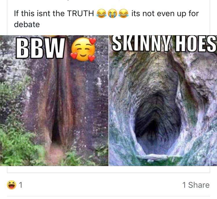 cave - If this isnt the Truth a debate s its not even up for Bbw Skinny Hoes 1