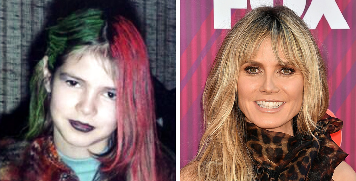 heidi klum as a kid