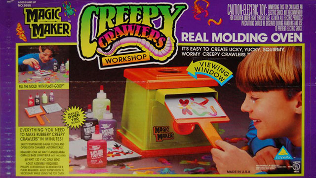 dangerous toys for kids - Magic Maker Which Included Repu W Lauflilikil Tule Pour Electrical Meesteller The a Real Molding Oven Its Easy To Create Ucky, Yucky, Squirmy. Wormy Creepy Crawlers Workshop Viewin Windoto Rl The Mold With Puasti Goop Everything 