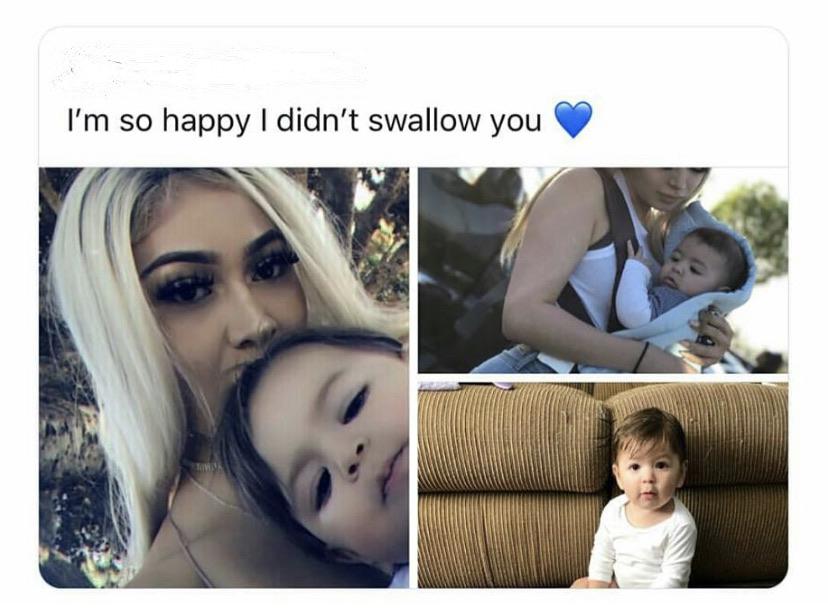 i m so happy i didn t swallow you - I'm so happy I didn't swallow you