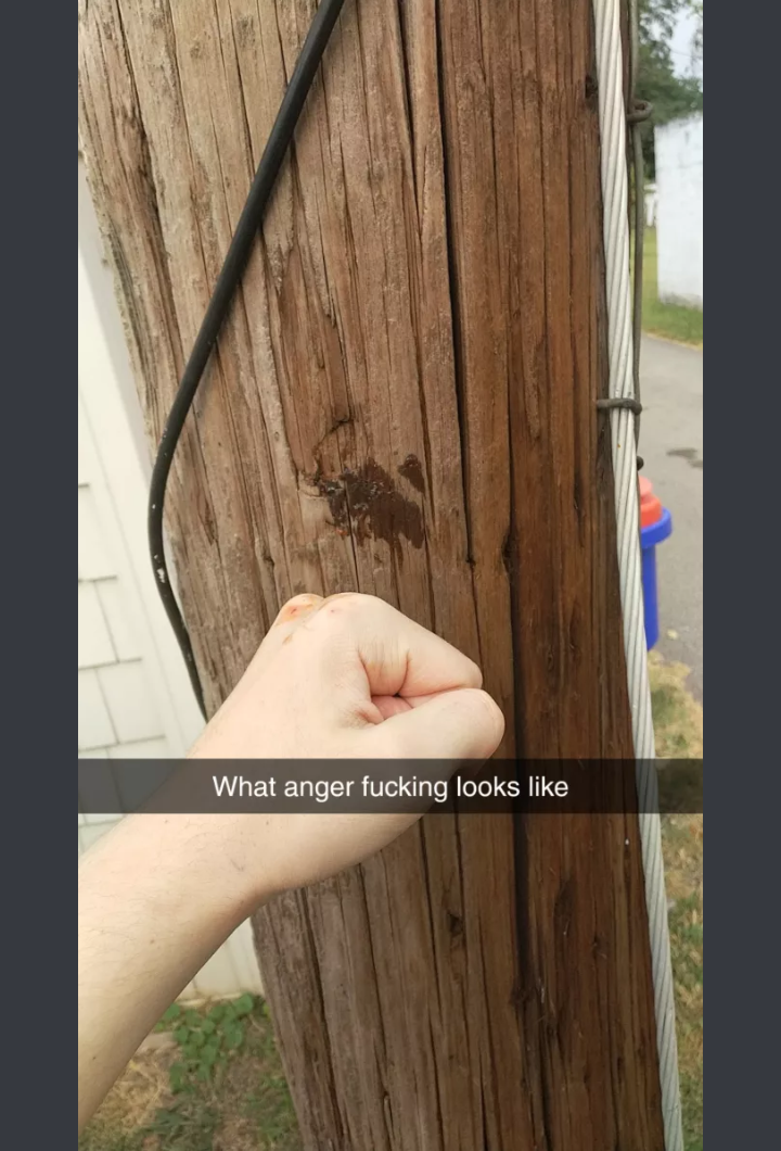 tree - What anger fucking looks