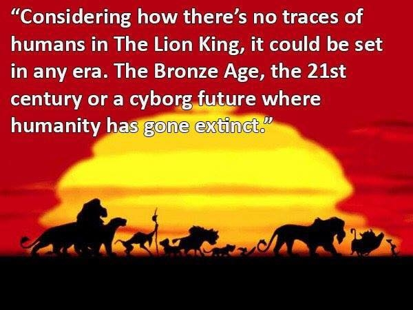 lion king black and white - "Considering how there's no traces of humans in The Lion King, it could be set in any era. The Bronze Age, the 21st century or a cyborg future where humanity has gone extinct."