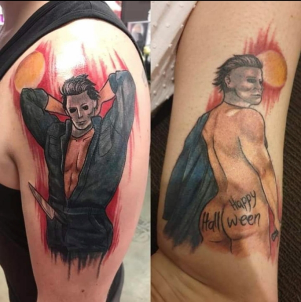 michael myers gay tattoos - Happy Hall ween