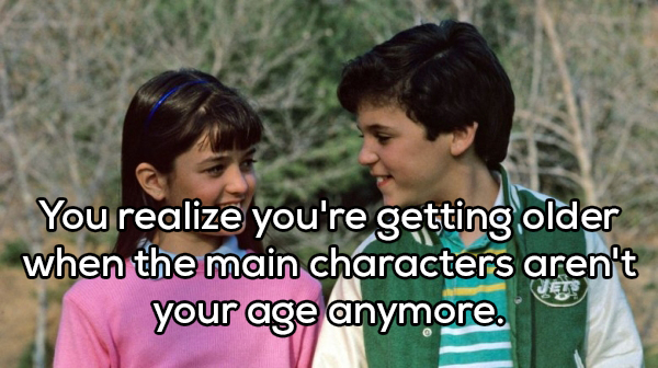 danica mckellar the wonder years - You realize you're getting older when the main characters aren't your age anymore.