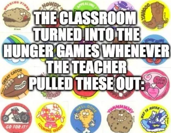 scratch and sniff stickers - The Classroom Turned Into The Hunger Games Whenever The Teacher Pulled These Out Cat Catc 2000 Go For It