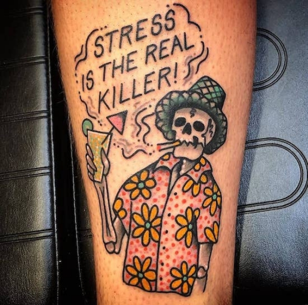 tattoo - Ustress Is The Real Willer!Sp Vo