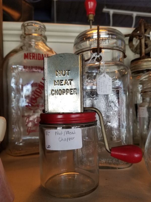 mason jar - Meridal Re Meat Chopper lli Nut Meat Chopper
