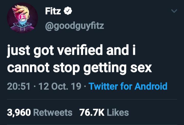 national center for women & information technology - Fitz just got verified and i cannot stop getting sex 12 Oct. 19 Twitter for Android 3,960