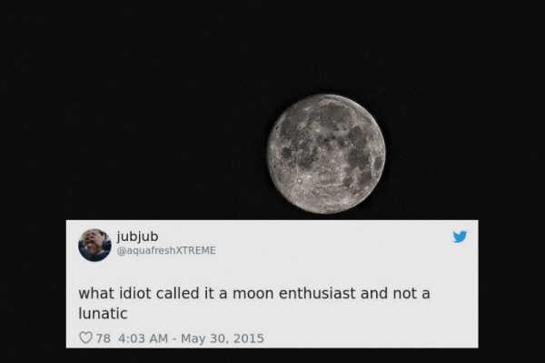 moon - jubjub what idiot called it a moon enthusiast and not a lunatic 78