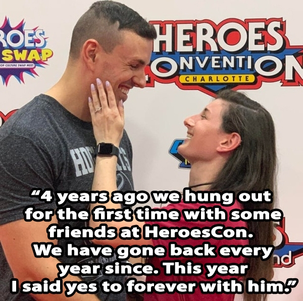 heroes convention - Swap Heroes Onvention Op Culture Svare Charlotte 4 years ago we hung out for the first time with some friends at HeroesCon. We have gone back every di year since. This year I said yes to forever with him