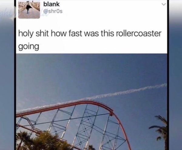 illusion six flags magic mountain, goliath - blank holy shit how fast was this rollercoaster going