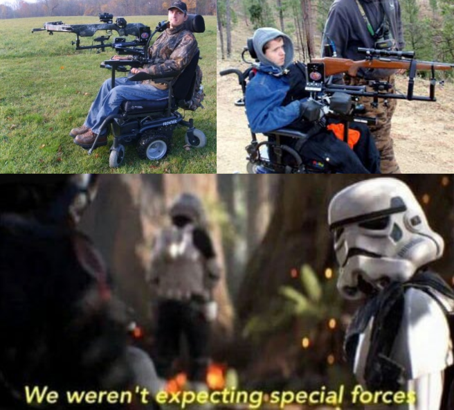 you weren t expecting special forces - We weren't expecting special forces