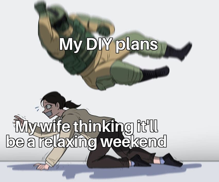 laughs in 3000 rounds per minute - My Diy plans My wife thinking itu be a relaxing weekend