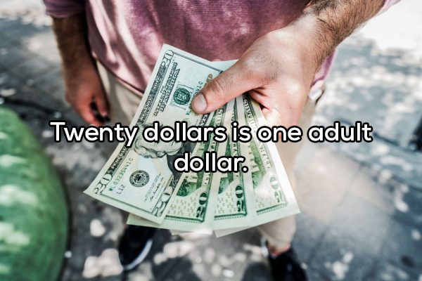 20 us dollar - Bernstpo Twenty dollars is one adult dollar re