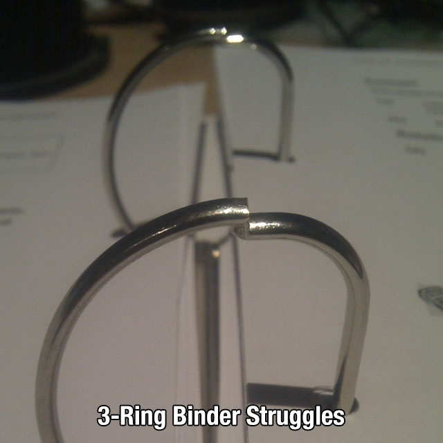 things that will make you mad - 3Ring Binder Struggles