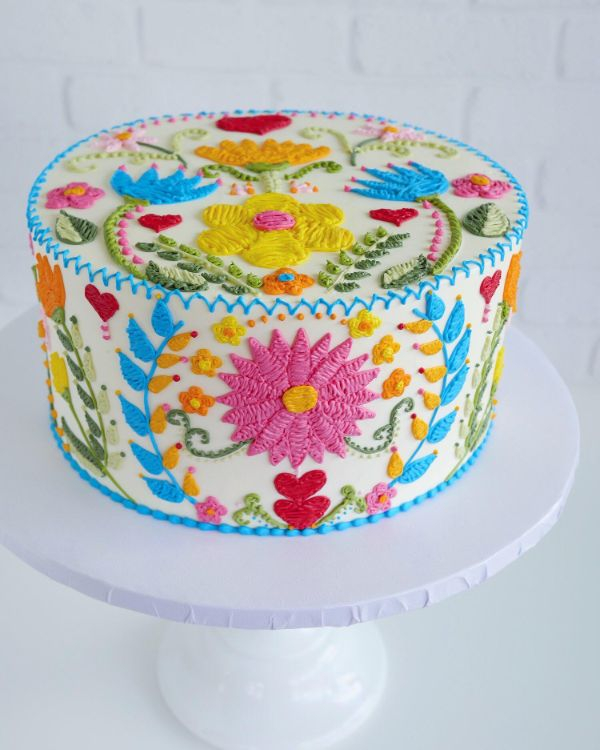 embroidery cake - Www