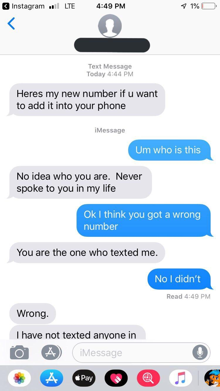 twitter number neighbors - Instagram .111 Lte 71% O Text Message Today Heres my new number if u want to add it into your phone iMessage Um who is this No idea who you are. Never spoke to you in my life Ok I think you got a wrong number You are the one who