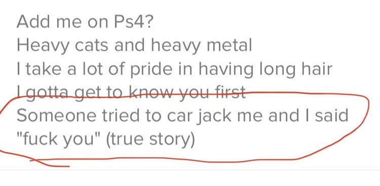 diagram - Add me on PS4? Heavy cats and heavy metal I take a lot of pride in having long hair Lgotta get to know you first Someone tried to car jack me and I said "fuck you" true story