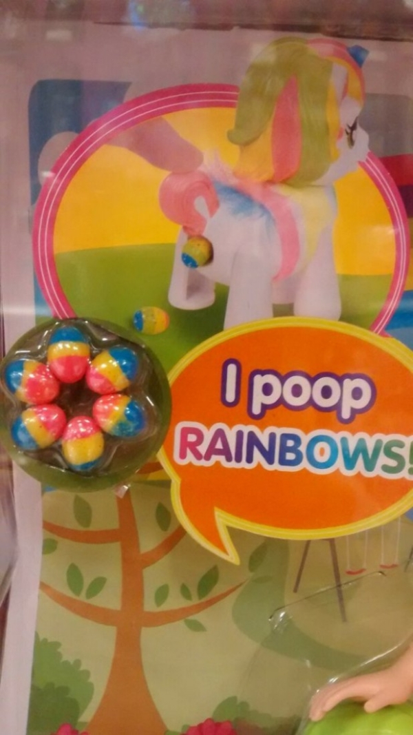 inappropriate made toys - Rainbows