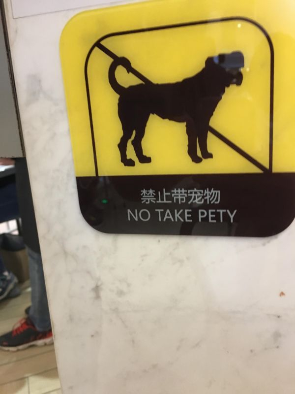 bad english dog - No Take Pety