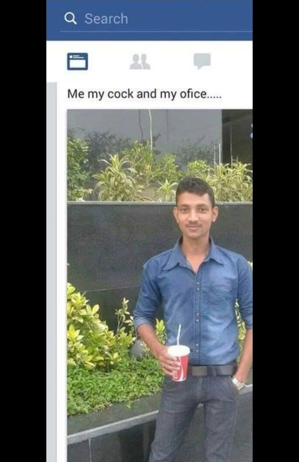 bad english male - Q Search Me my cock and my ofice...