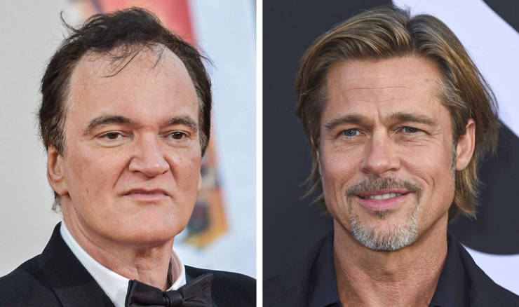 Quentin Tarantino, Brad Pitt — 56