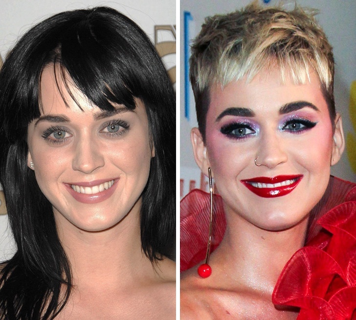 Katy Perry: 2008 vs 2018