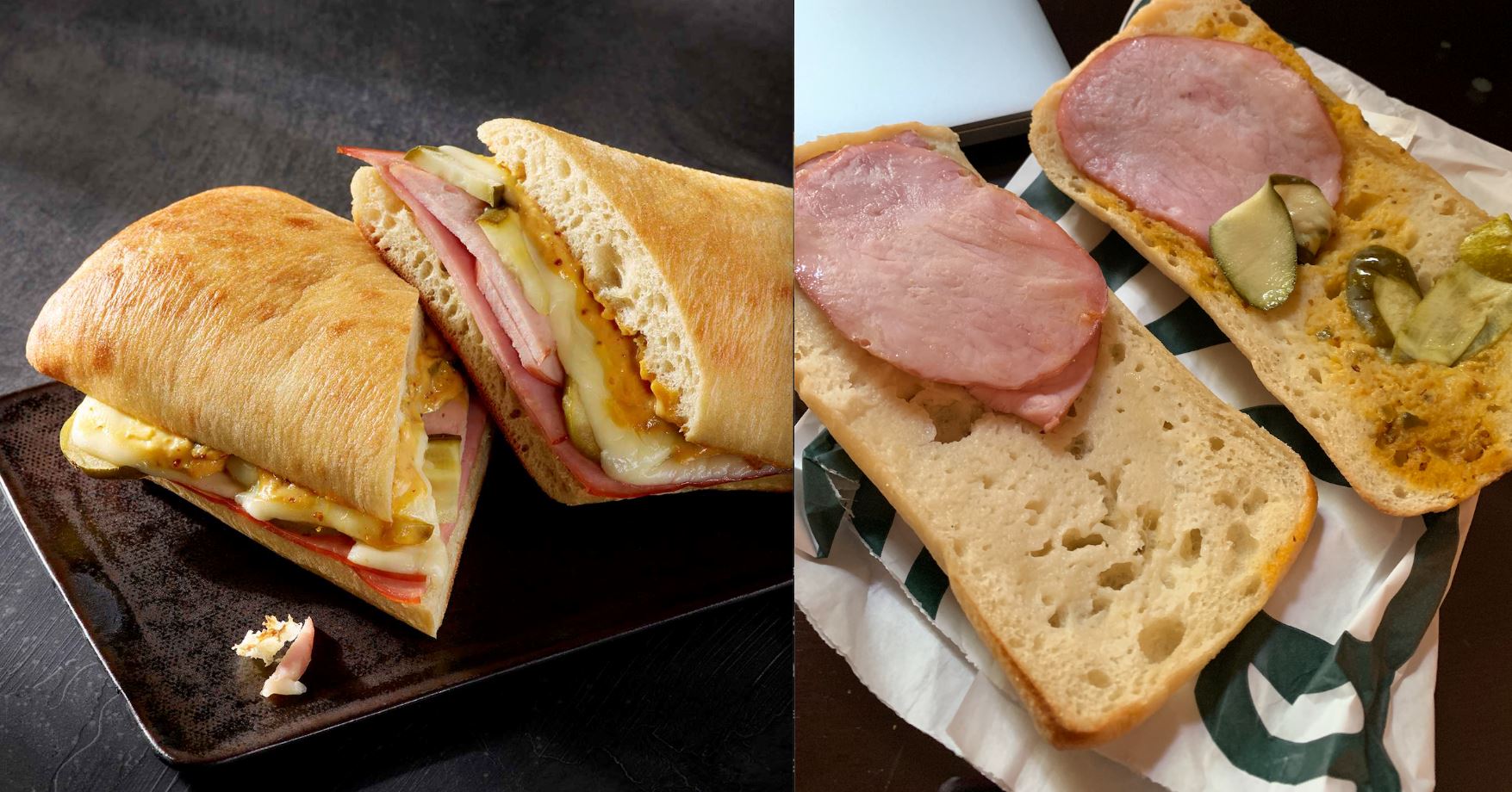 starbucks cubano sandwich